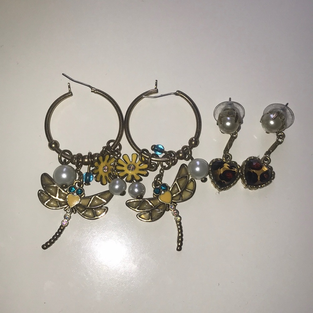 Betsy Johnson earrings
